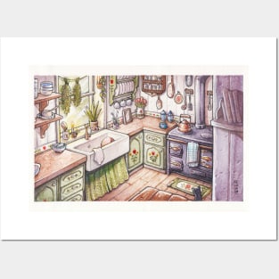 Witch Farm Kitchen Posters and Art